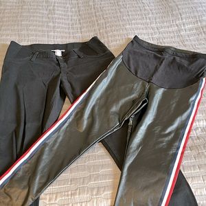 Maternity jeans and leggings